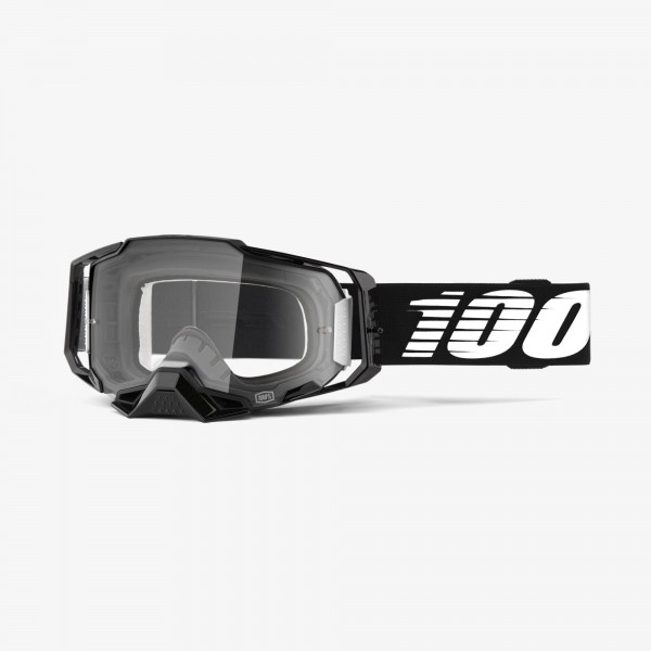 Goggle 100% Armega black clear lens 2601-2681 100% Motocross Goggles